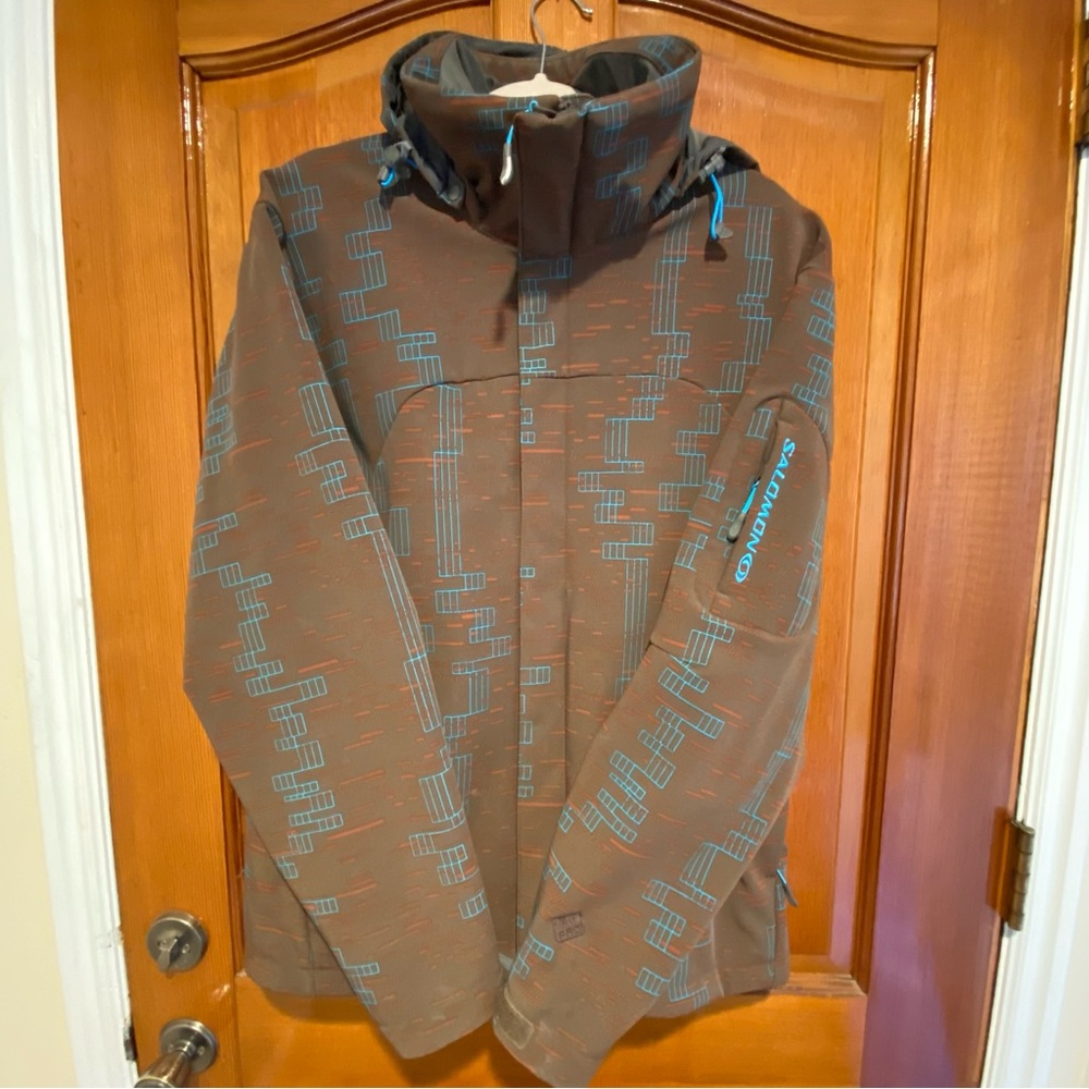 Salomon Snow Board Jacket Men’s Size Large Light Brown